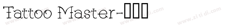 Tattoo Master字体转换